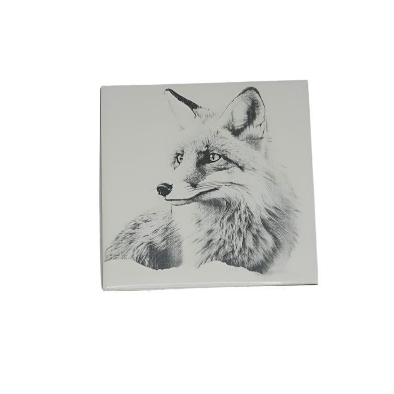 Raposa da neve azulejo. - Finngifts