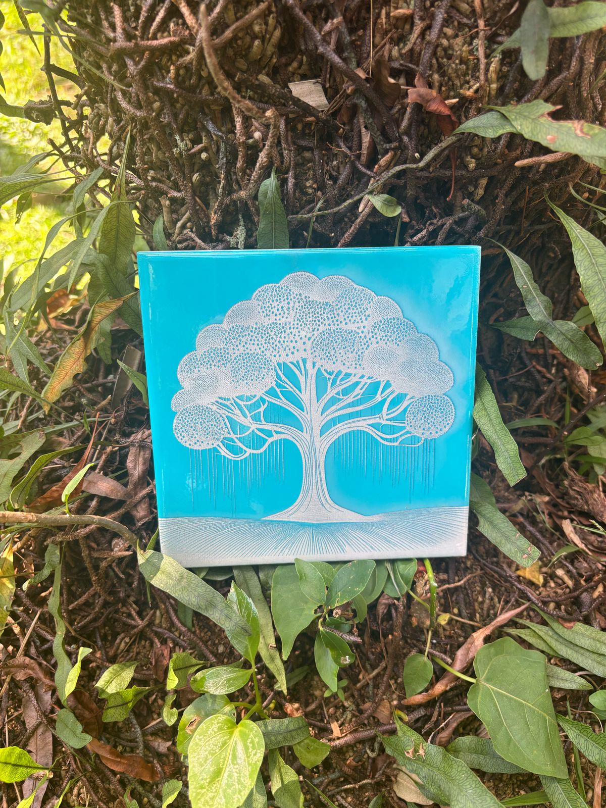 Árvore azul azulejo - Finngifts