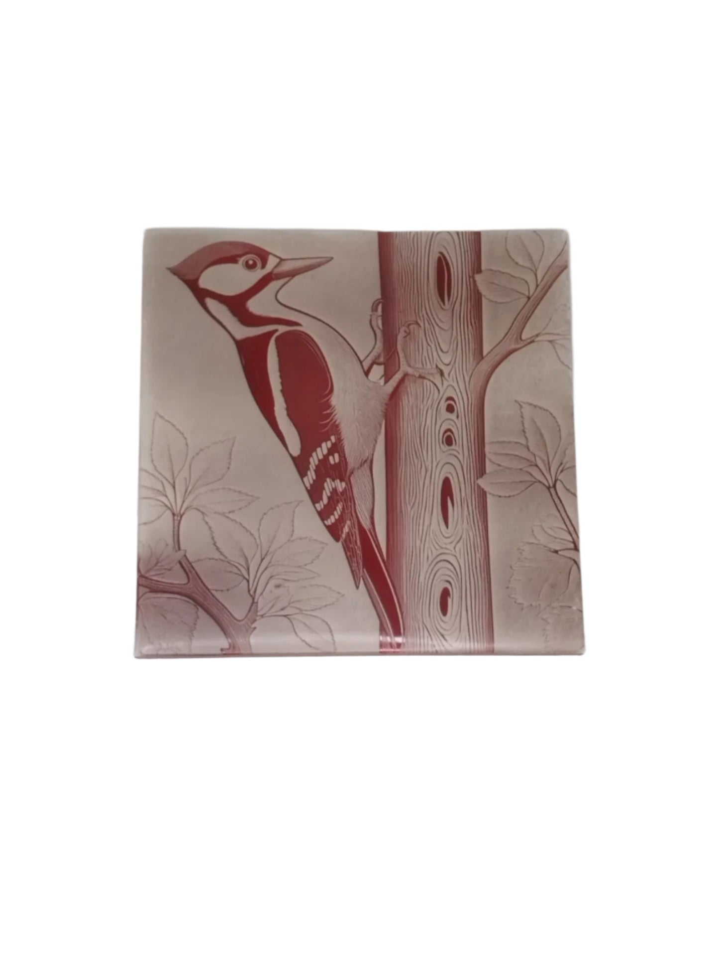 Pica-pau vermelho Azulejo - Finngifts