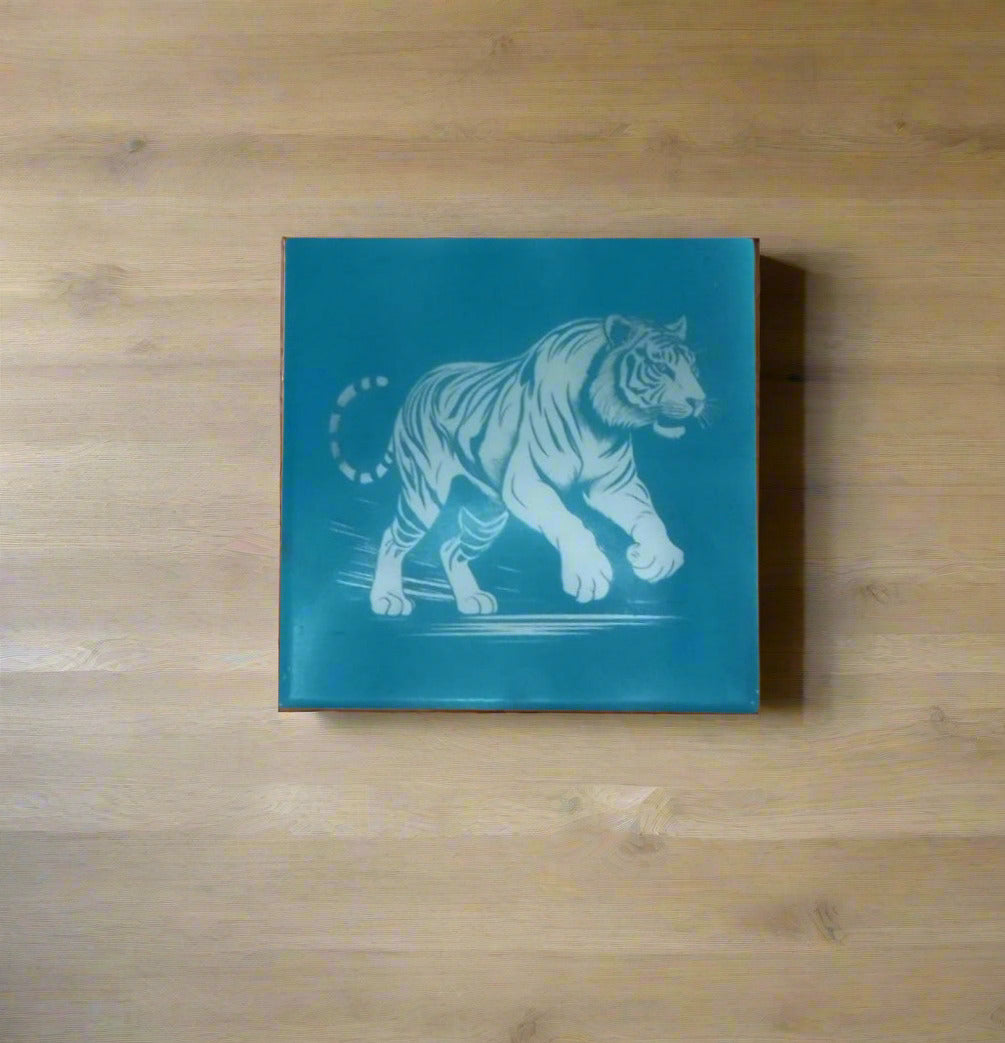 Tigre azul azulejo - Finngifts