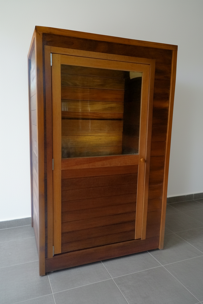 SAUNA FINLANDESA ARTESANAL – OFERTA ÚNICA (PRONTA PARA ENTREGA)