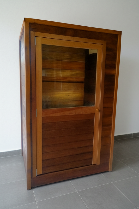 SAUNA FINLANDESA ARTESANAL – OFERTA ÚNICA (PRONTA PARA ENTREGA)