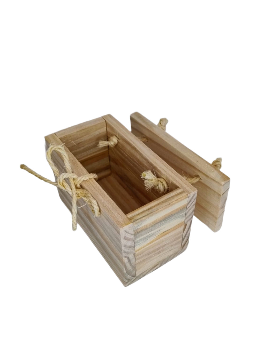 Caixa de Presente em Madeira Natural - Finngifts